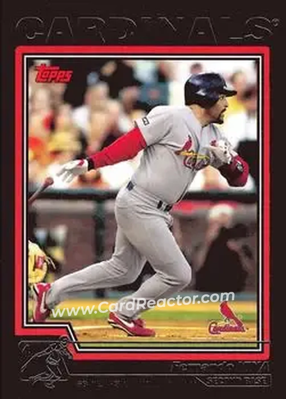 2004 Topps - Black #73 - Fernando Vina - St. Louis Cardinals - Front