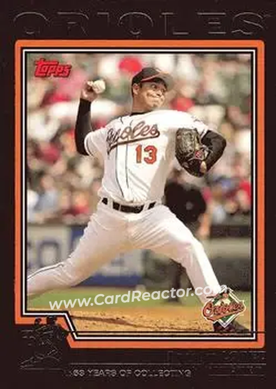 2004 Topps - Black #81 - Rodrigo Lopez - Baltimore Orioles - Front