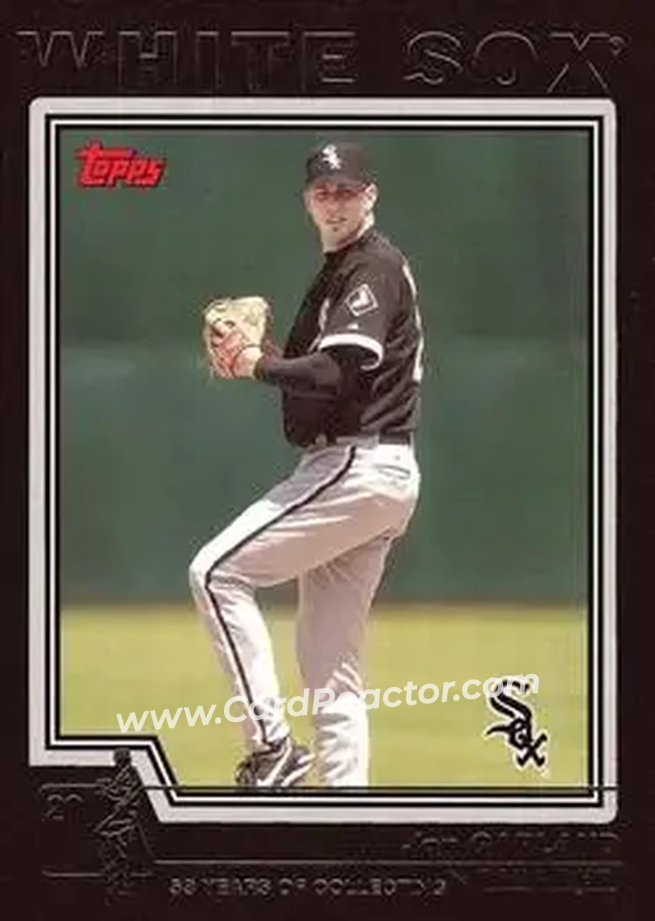 2004 Topps - Black #85 - Jon Garland - Chicago White Sox - Front