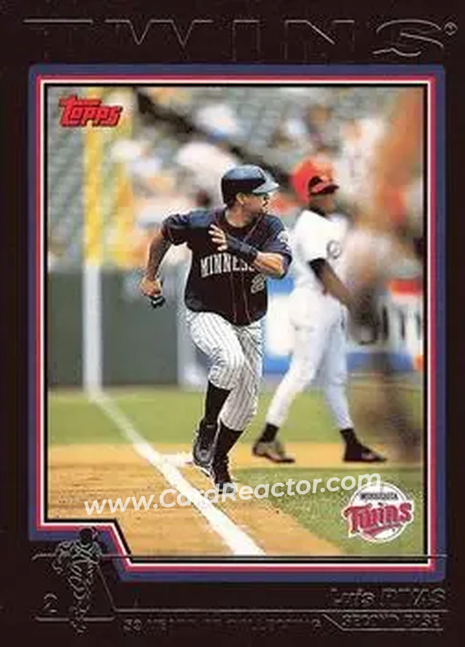 2004 Topps - Black #91 - Luis Rivas - Minnesota Twins - Front