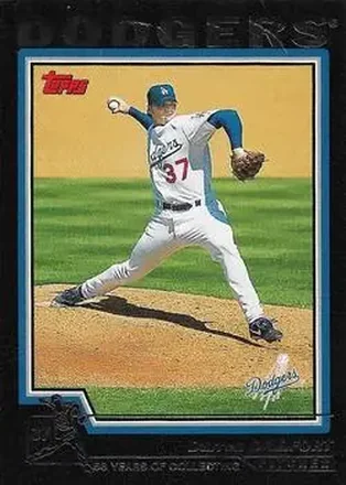 2004 Topps - Black #95 - Darren Dreifort - Los Angeles Dodgers