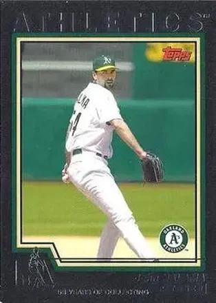 2004 Topps - Black #99 - John Halama - Oakland Athletics