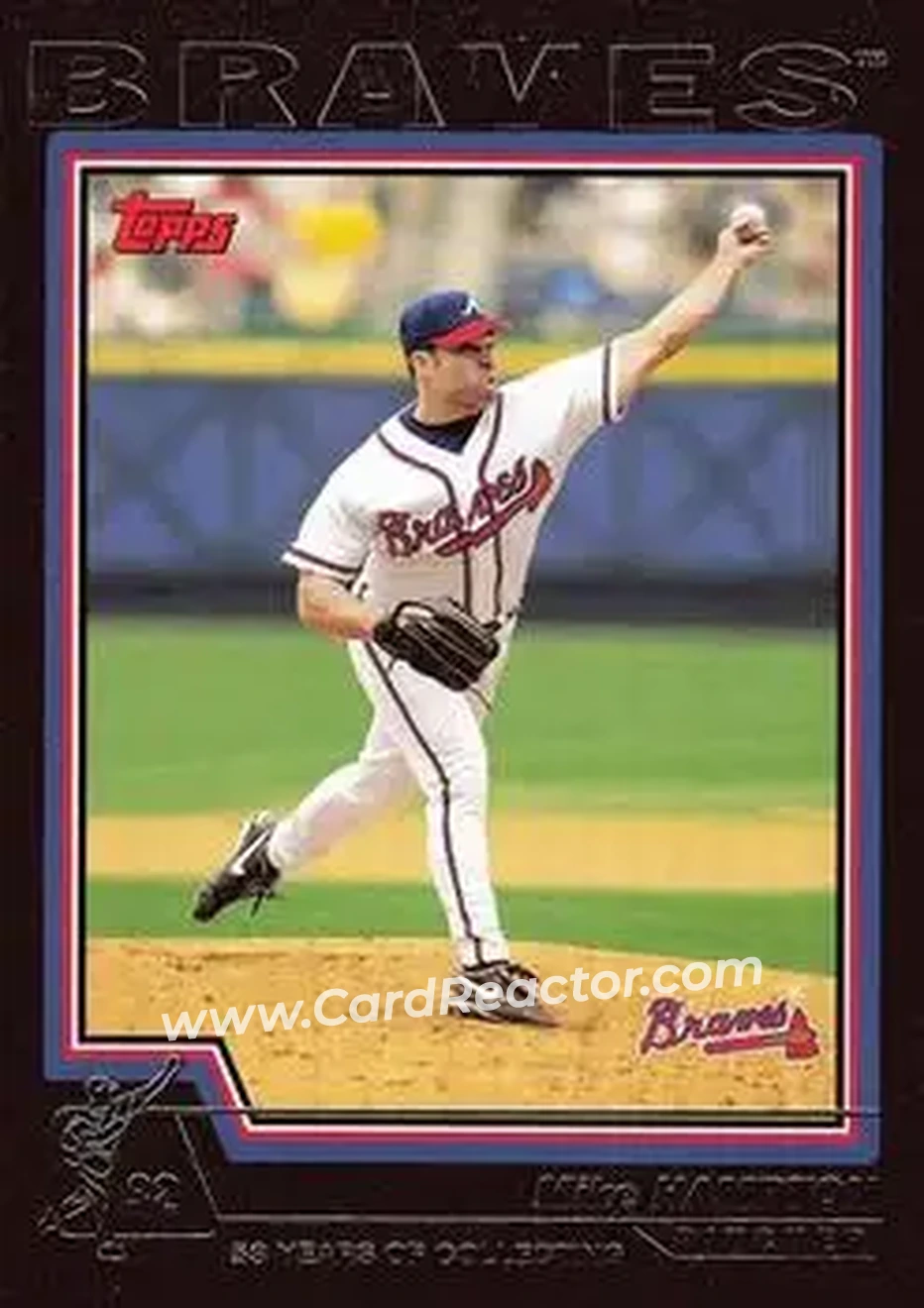 2004 Topps - Black #104 - Mike Hampton - Atlanta Braves - Front 2004 Topps - Black #104 - Mike Hampton - Atlanta Braves - Front