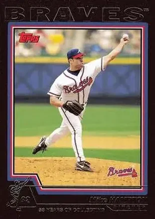 2004 Topps - Black #104 - Mike Hampton - Atlanta Braves