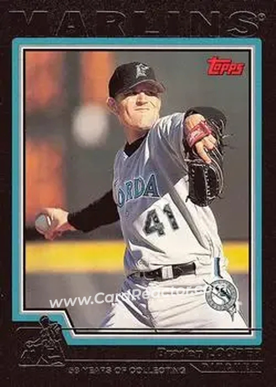 2004 Topps - Black #111 - Braden Looper - Florida Marlins - Front 2004 Topps - Black #111 - Braden Looper - Florida Marlins - Front
