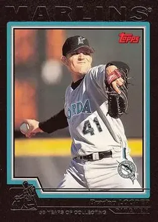 2004 Topps - Black #111 - Braden Looper - Florida Marlins