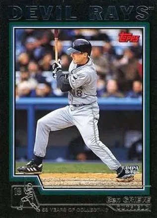 2004 Topps - Black #121 - Ben Grieve - Tampa Bay Devil Rays