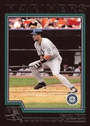 2004 Topps - Black #122 - Randy Winn - Seattle Mariners