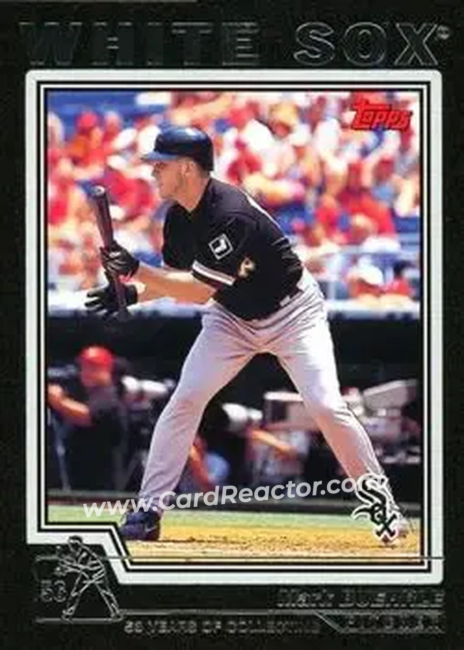 2004 Topps - Black #127 - Mark Buehrle - Chicago White Sox - Front 2004 Topps - Black #127 - Mark Buehrle - Chicago White Sox - Front