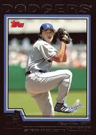 2004 Topps - Black #130 - Kazuhisa Ishii - Los Angeles Dodgers