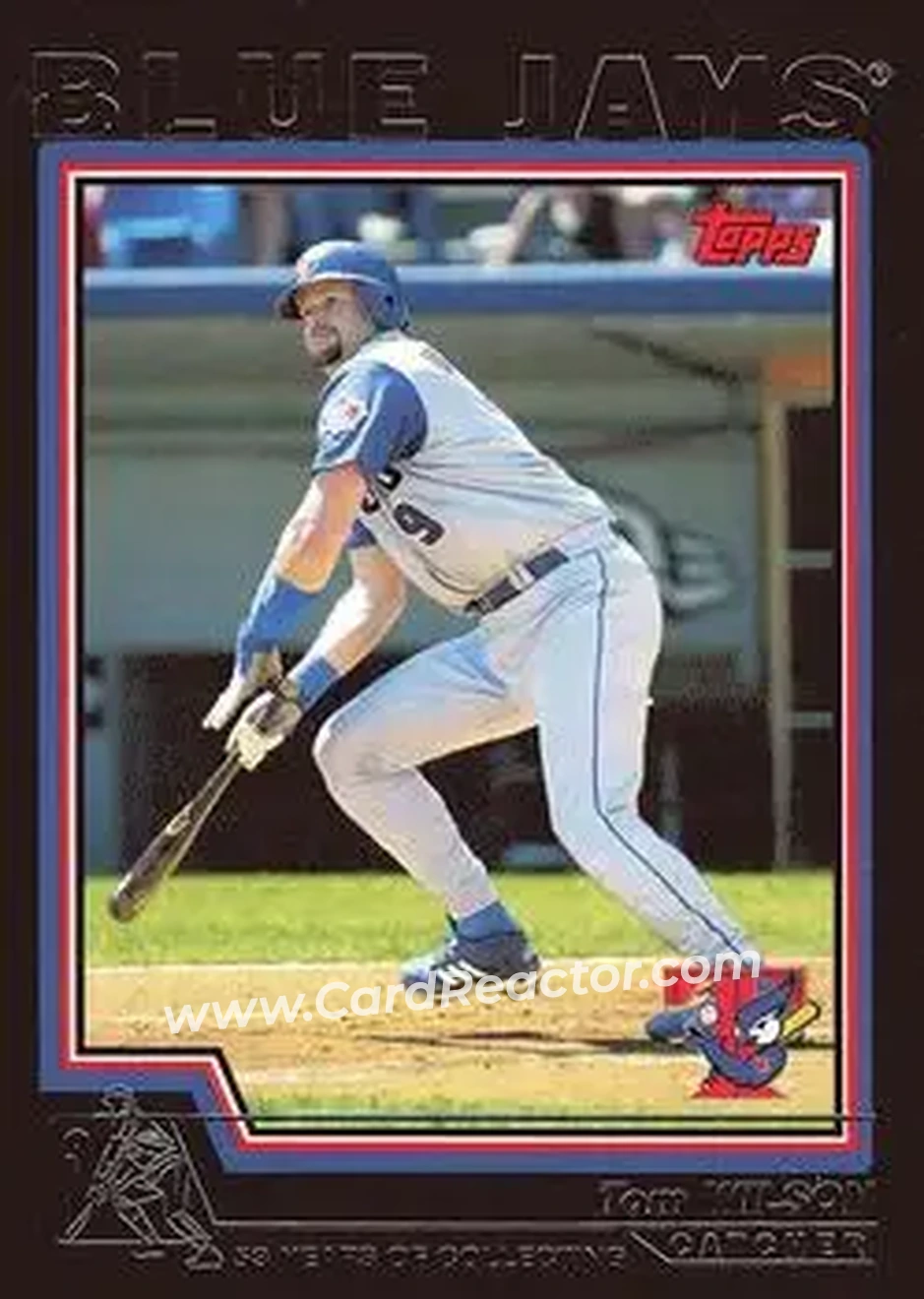 2004 Topps - Black #135 - Tom Wilson - Toronto Blue Jays - Front 2004 Topps - Black #135 - Tom Wilson - Toronto Blue Jays - Front