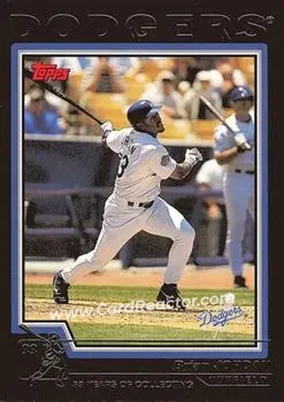 2004 Topps - Black #146 - Brian Jordan - Los Angeles Dodgers - Front 2004 Topps - Black #146 - Brian Jordan - Los Angeles Dodgers - Front