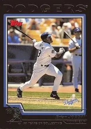 2004 Topps - Black #146 - Brian Jordan - Los Angeles Dodgers