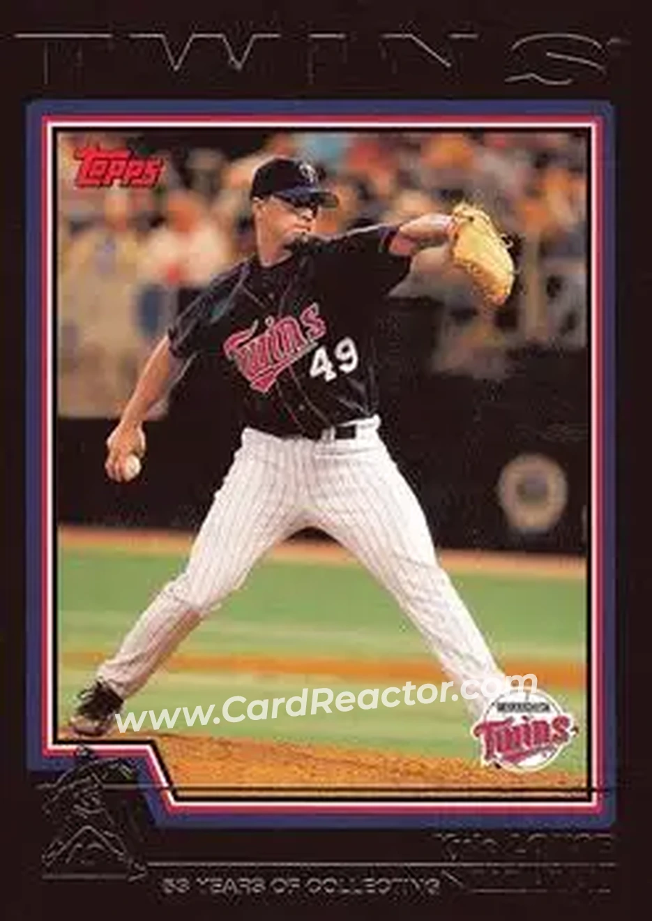 2004 Topps - Black #148 - Kyle Lohse - Minnesota Twins - Front 2004 Topps - Black #148 - Kyle Lohse - Minnesota Twins - Front
