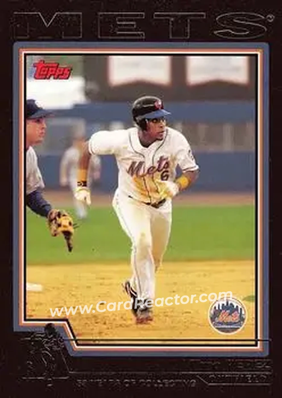 2004 Topps - Black #149 - Timo Perez - New York Mets - Front