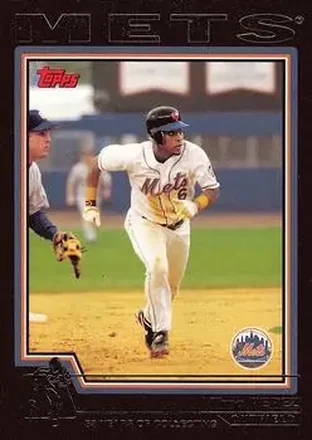 2004 Topps - Black #149 - Timo Perez - New York Mets