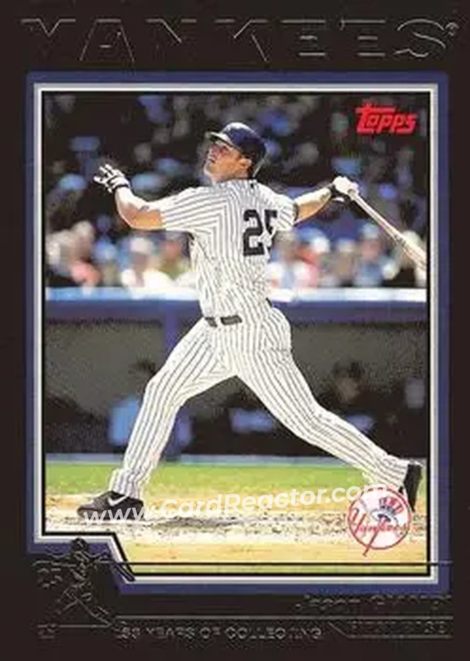 2004 Topps - Black #150 - Jason Giambi - New York Yankees - Front