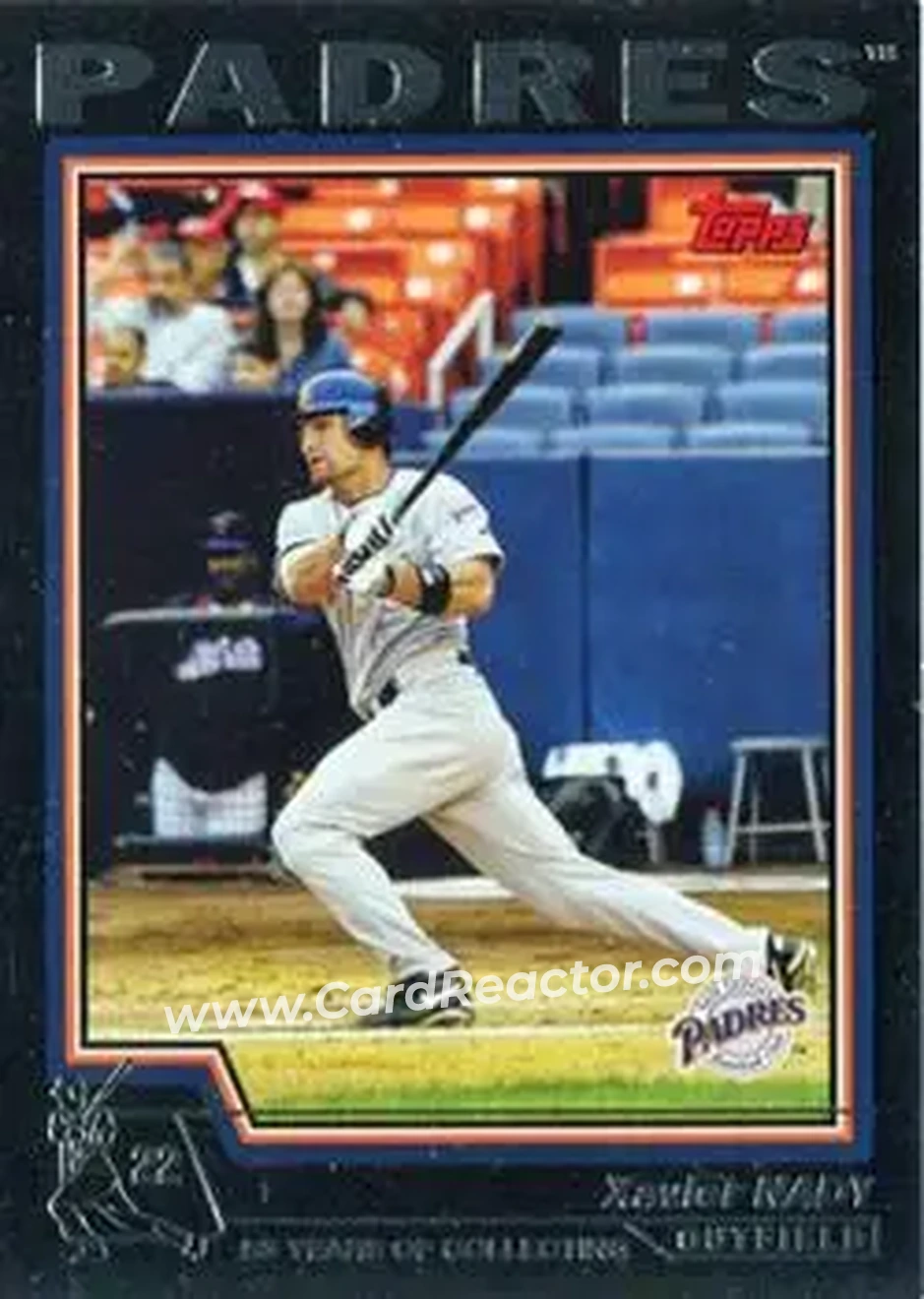 2004 Topps - Black #154 - Xavier Nady - San Diego Padres - Front 2004 Topps - Black #154 - Xavier Nady - San Diego Padres - Front