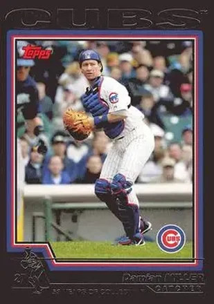 2004 Topps - Black #165 - Damian Miller - Chicago Cubs