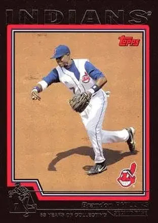 2004 Topps - Black #168 - Brandon Phillips - Cleveland Indians