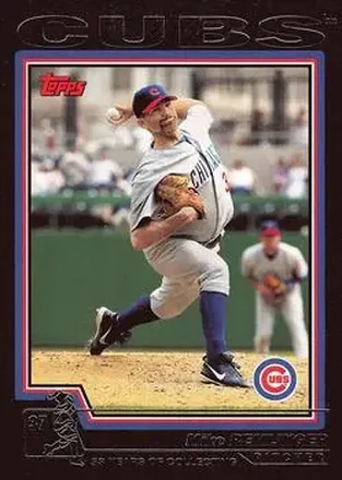 2004 Topps - Black #169 - Mike Remlinger - Chicago Cubs