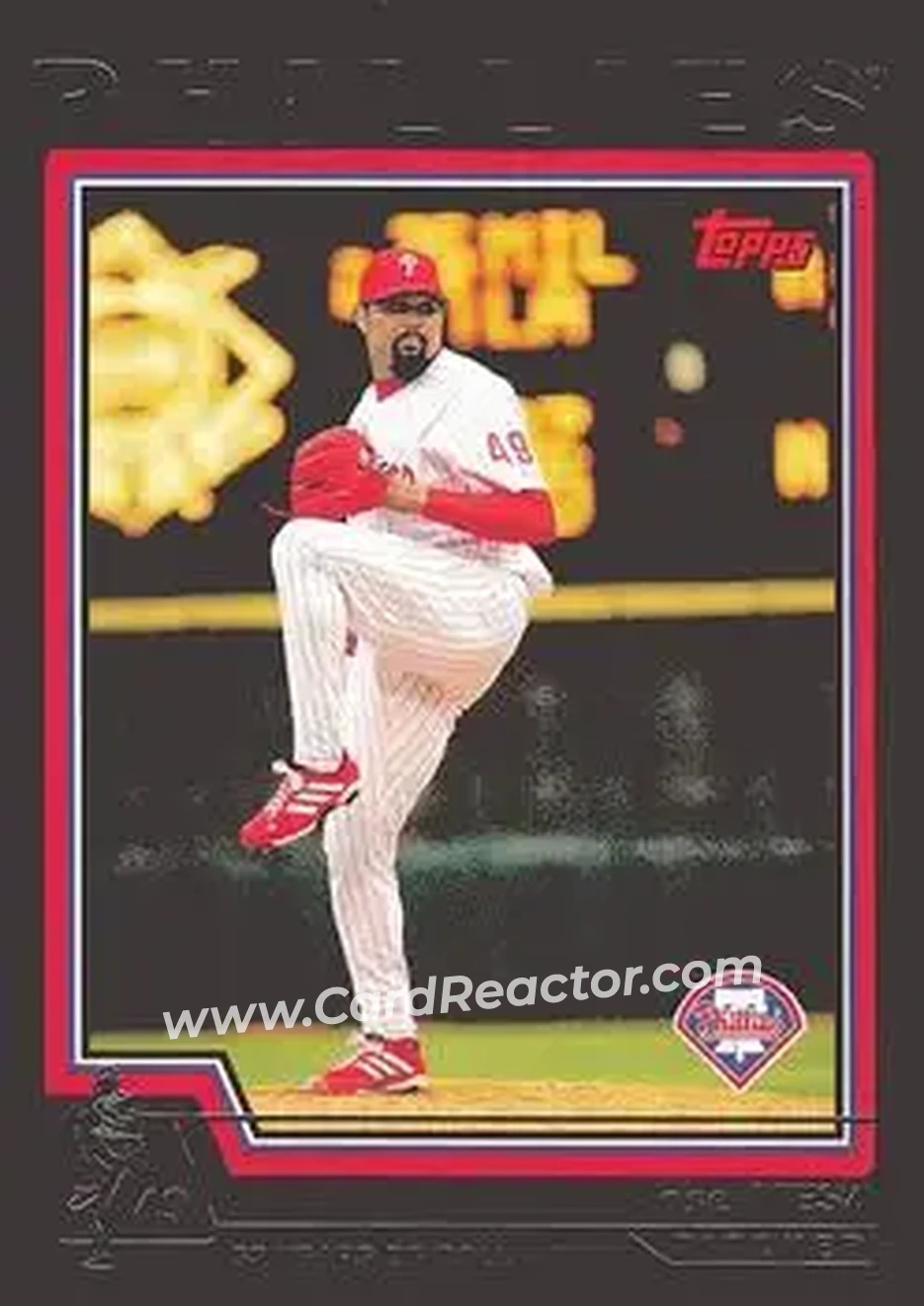 2004 Topps - Black #202 - Jose Mesa - Philadelphia Phillies - Front
