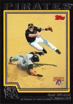 2004 Topps - Black #204 - Jack Wilson - Pittsburgh Pirates