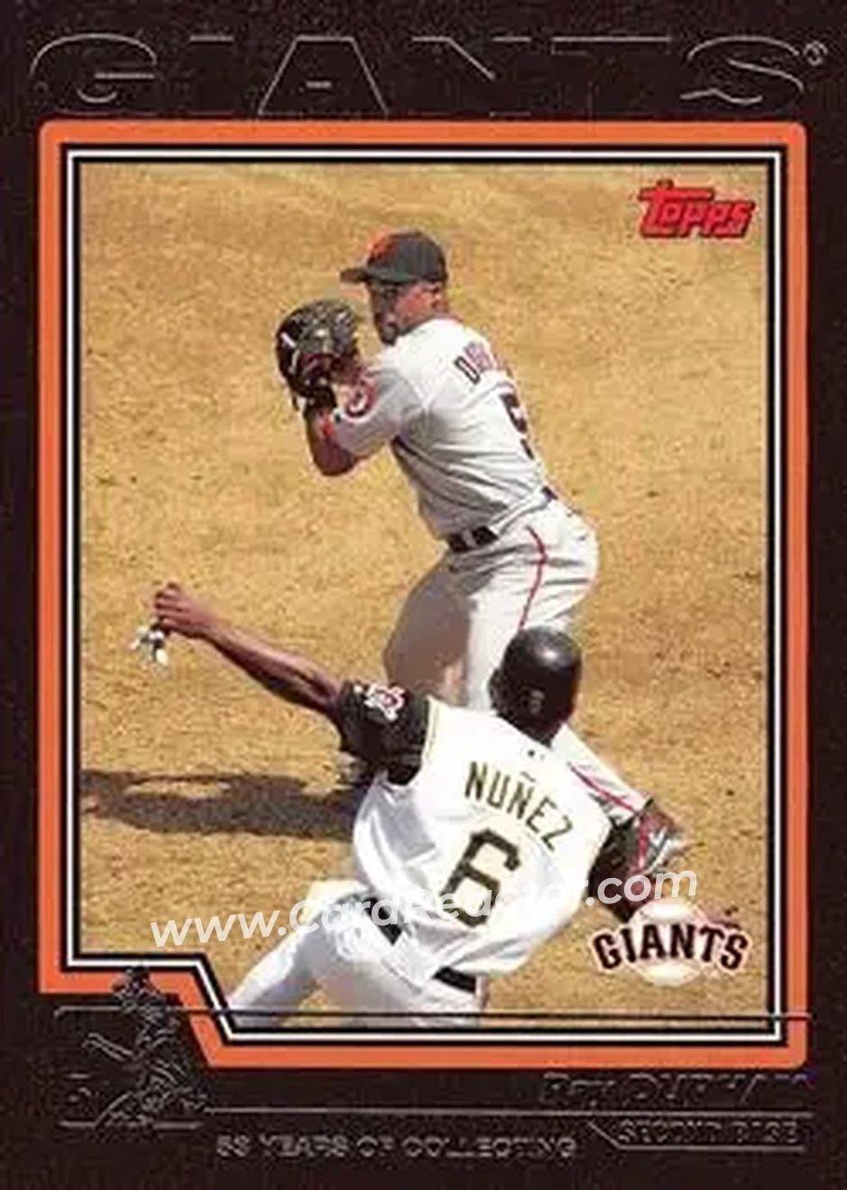 2004 Topps - Black #205 - Ray Durham - San Francisco Giants - Front 2004 Topps - Black #205 - Ray Durham - San Francisco Giants - Front