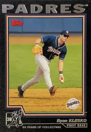 2004 Topps - Black #224 - Ryan Klesko - San Diego Padres