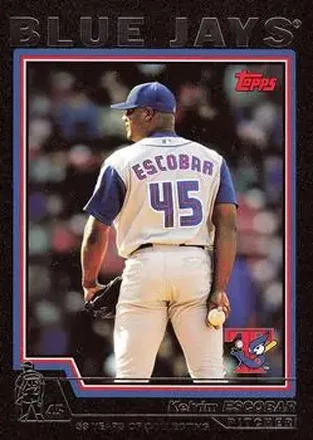 2004 Topps - Black #226 - Kelvim Escobar - Toronto Blue Jays