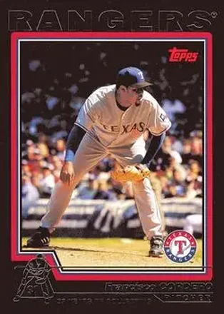 2004 Topps - Black #227 - Francisco Cordero - Texas Rangers