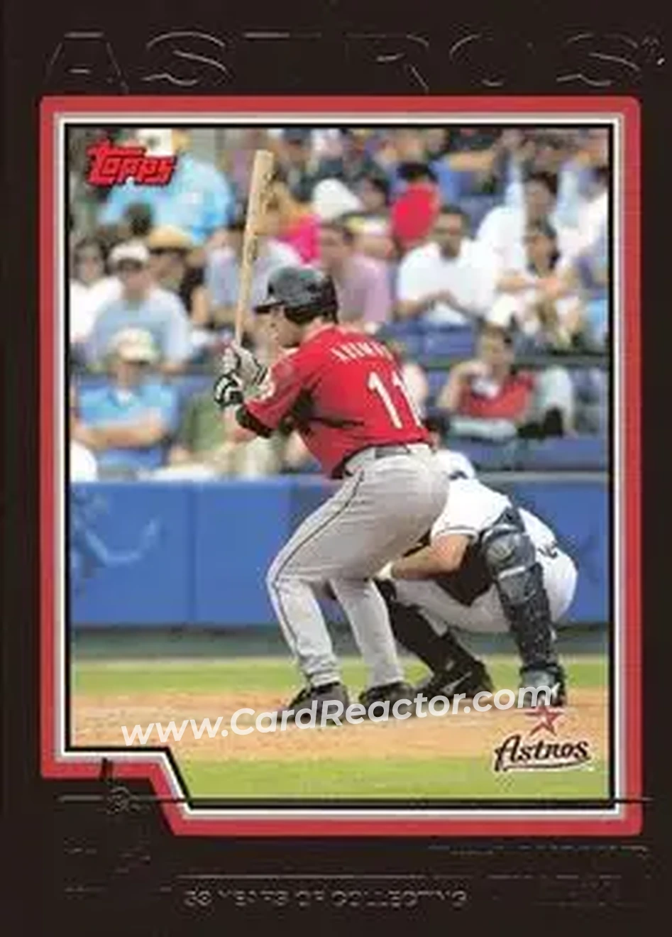 2004 Topps - Black #237 - Brad Ausmus - Houston Astros - Front