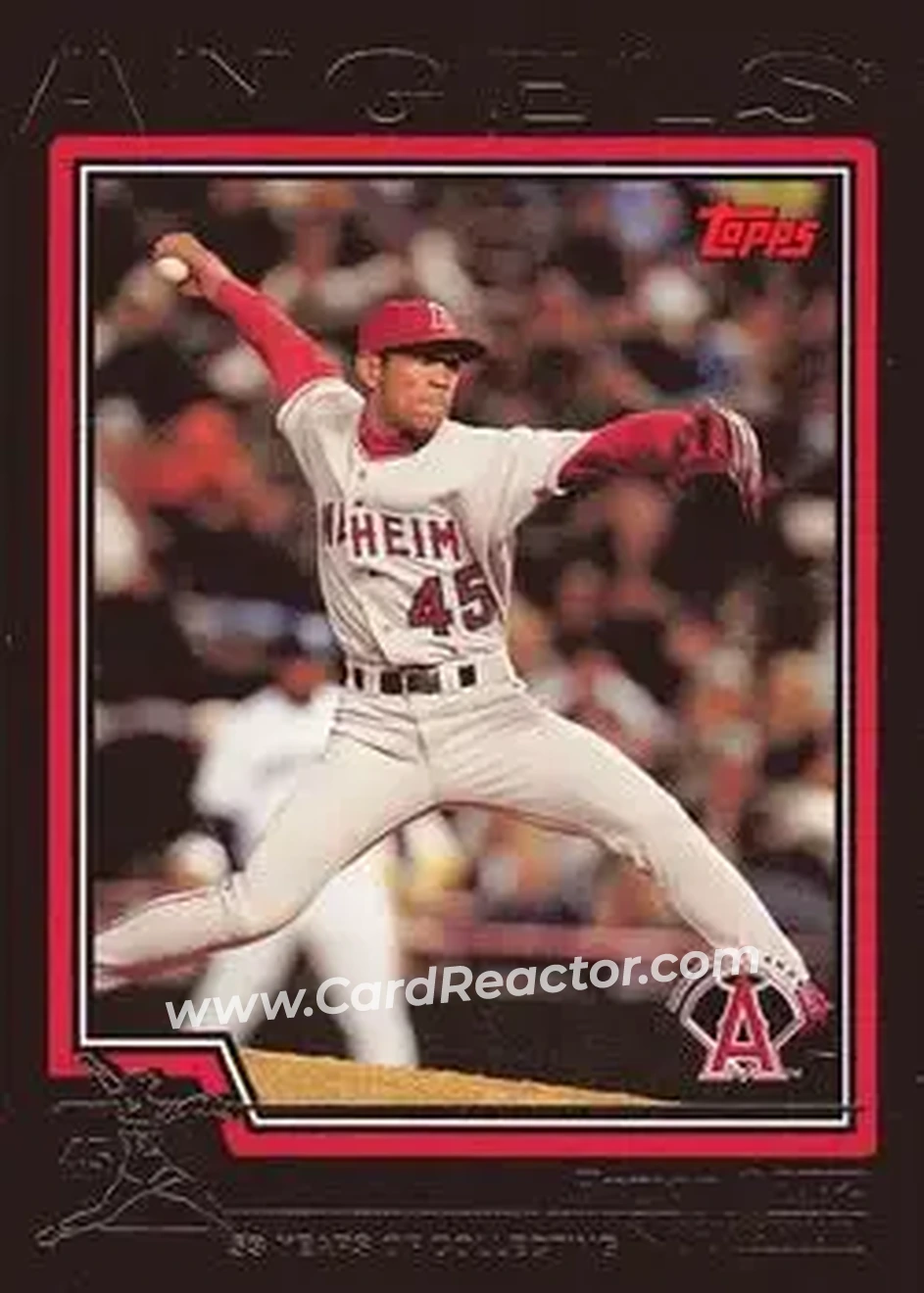 2004 Topps - Black #252 - Ramon Ortiz - Anaheim Angels - Front 2004 Topps - Black #252 - Ramon Ortiz - Anaheim Angels - Front