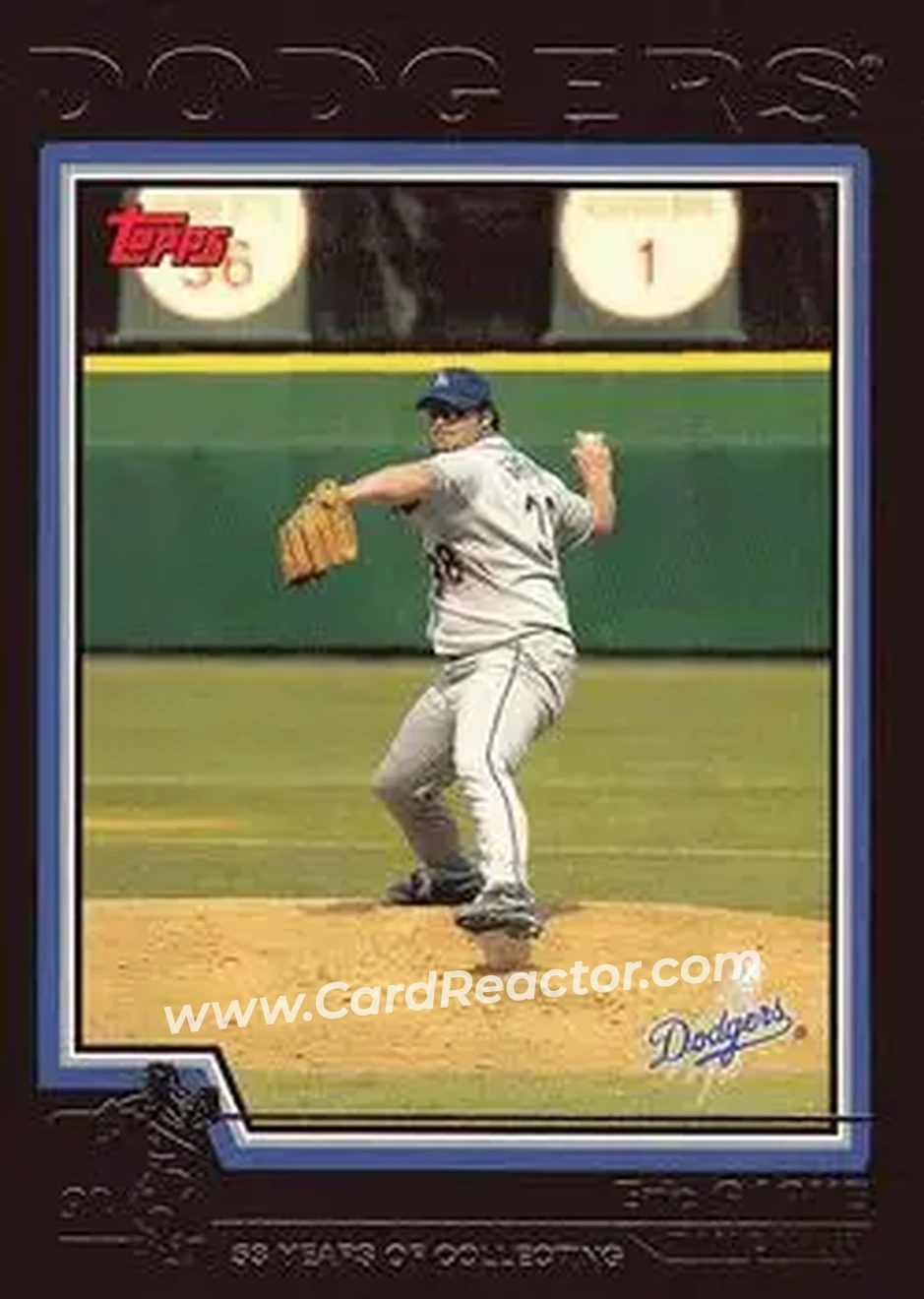 2004 Topps - Black #260 - Eric Gagne - Los Angeles Dodgers - Front