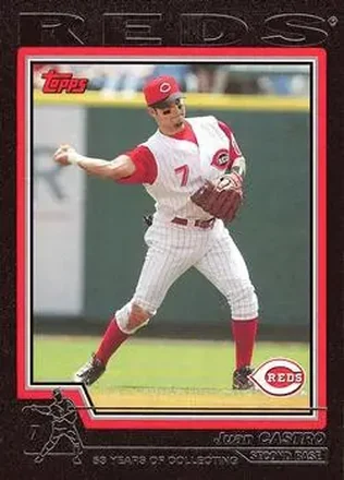 2004 Topps - Black #267 - Juan Castro - Cincinnati Reds
