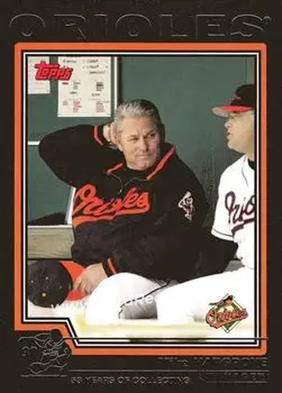 2004 Topps - Black #270 - Mike Hargrove - Baltimore Orioles - Front 2004 Topps - Black #270 - Mike Hargrove - Baltimore Orioles - Front