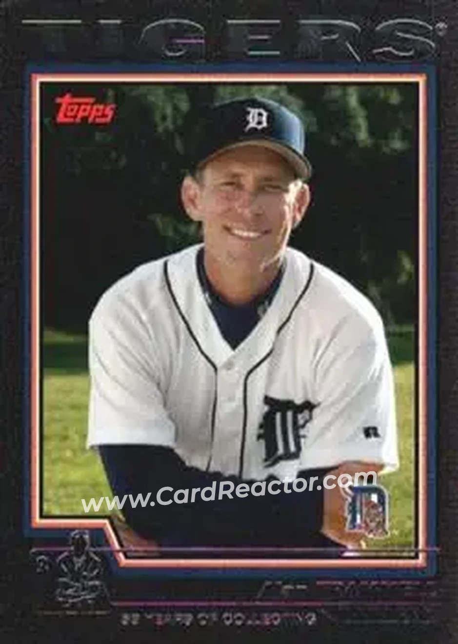 2004 Topps - Black #277 - Alan Trammell - Detroit Tigers - Front