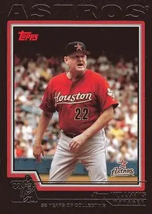 2004 Topps - Black #279 - Jimy Williams - Houston Astros