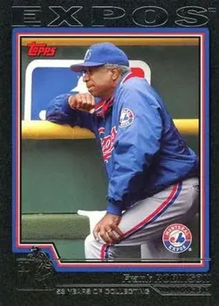 2004 Topps - Black #284 - Frank Robinson - Montreal Expos