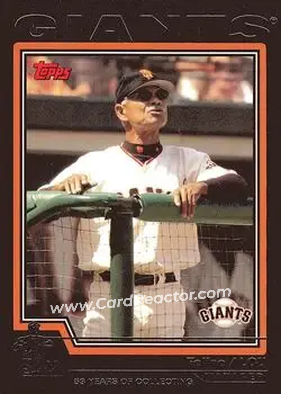 2004 Topps - Black #291 - Felipe Alou - San Francisco Giants - Front 2004 Topps - Black #291 - Felipe Alou - San Francisco Giants - Front