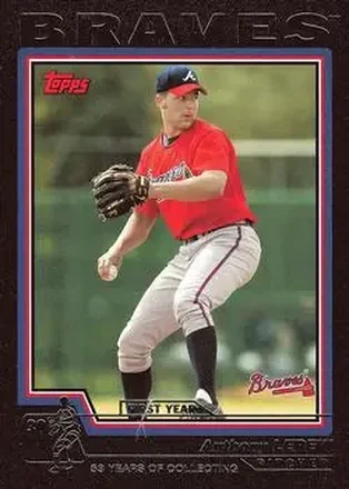 2004 Topps - Black #298 - Anthony Lerew - Atlanta Braves