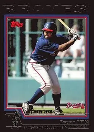 2004 Topps - Black #300 - Brayan Pena - Atlanta Braves