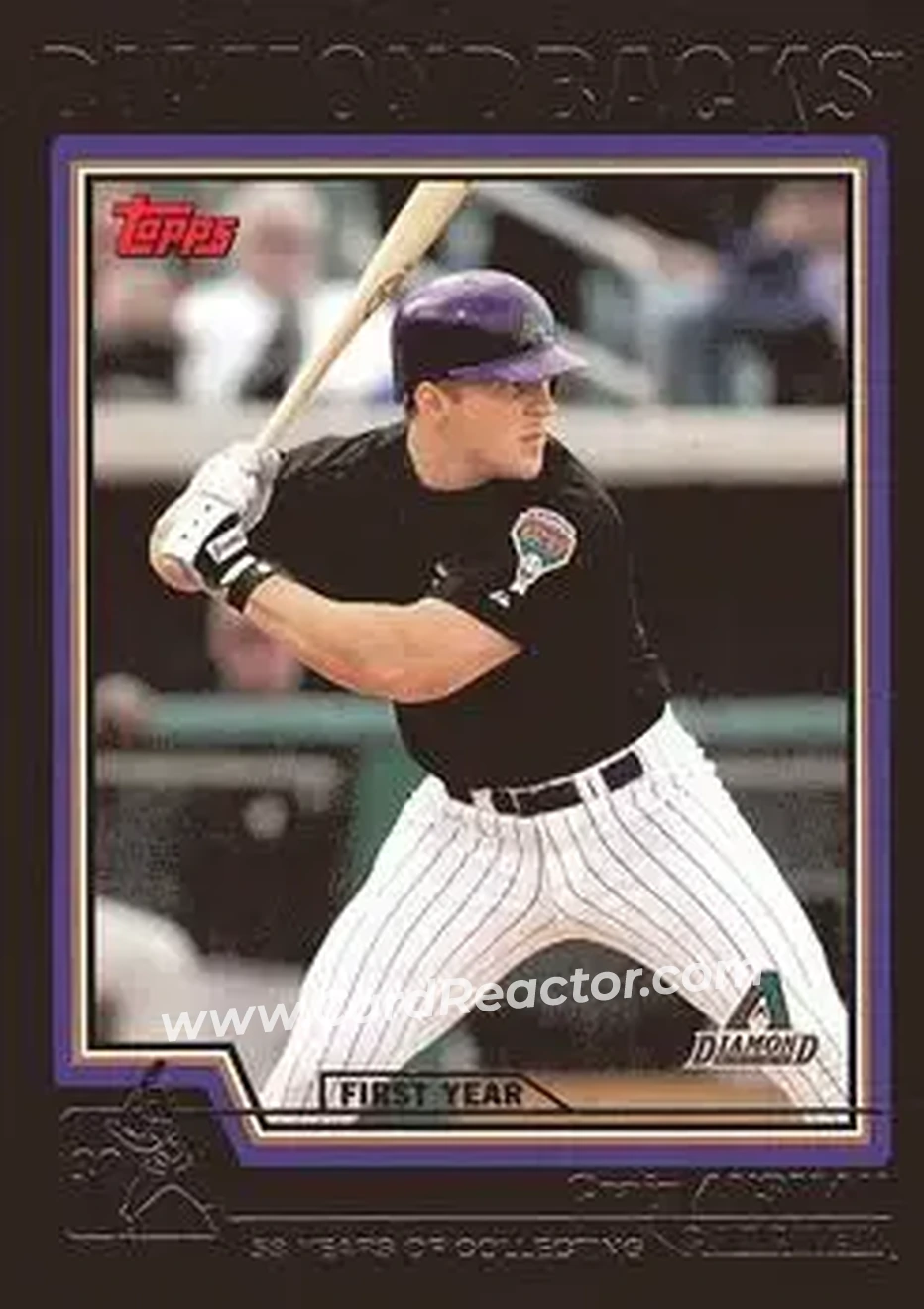 2004 Topps - Black #302 - Craig Ansman - Arizona Diamondbacks - Front