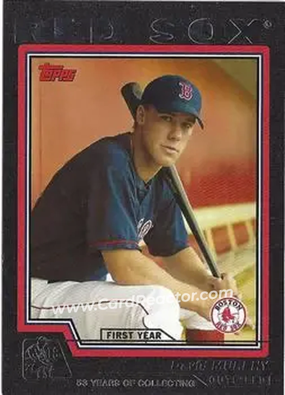 2004 Topps - Black #303 - David Murphy - Boston Red Sox - Front