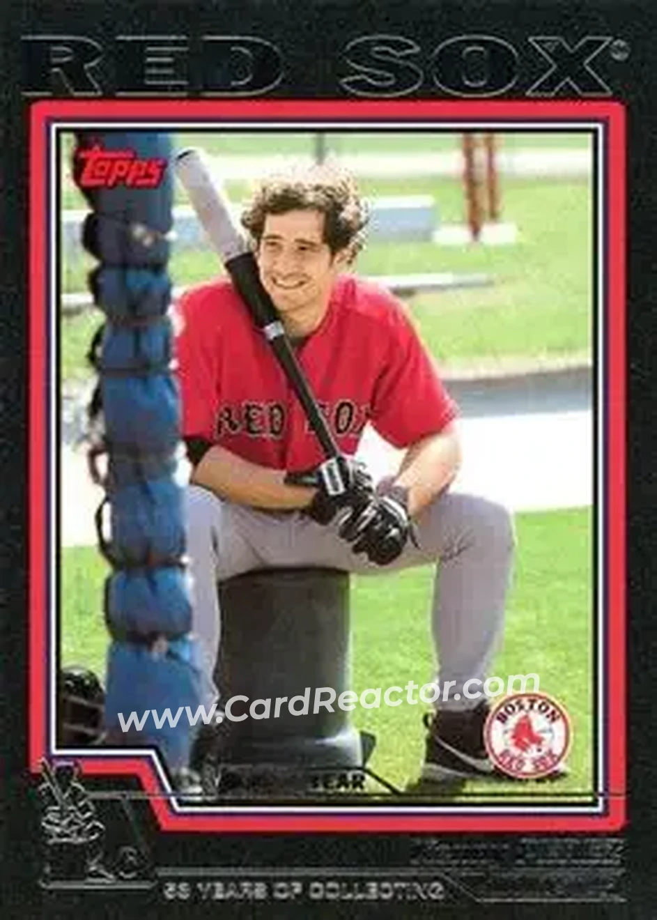 2004 Topps - Black #311 - Kenny Perez - Boston Red Sox - Front