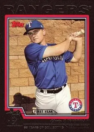 2004 Topps - Black #316 - Chris O'Riordan - Texas Rangers