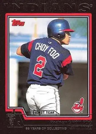 2004 Topps - Black #320 - Rodney Choy Foo - Cleveland Indians