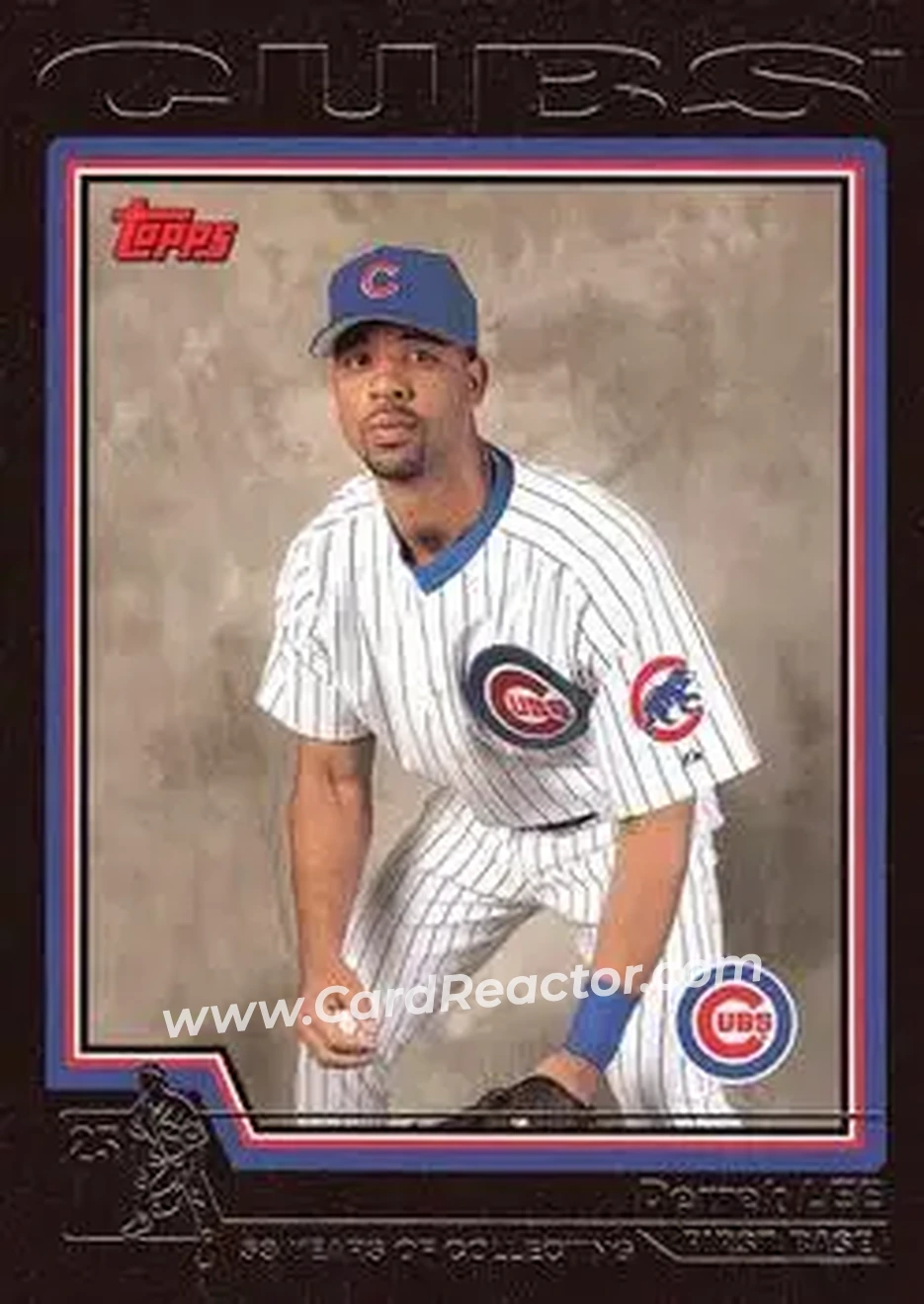 2004 Topps - Black #373 - Derrek Lee - Chicago Cubs - Front 2004 Topps - Black #373 - Derrek Lee - Chicago Cubs - Front