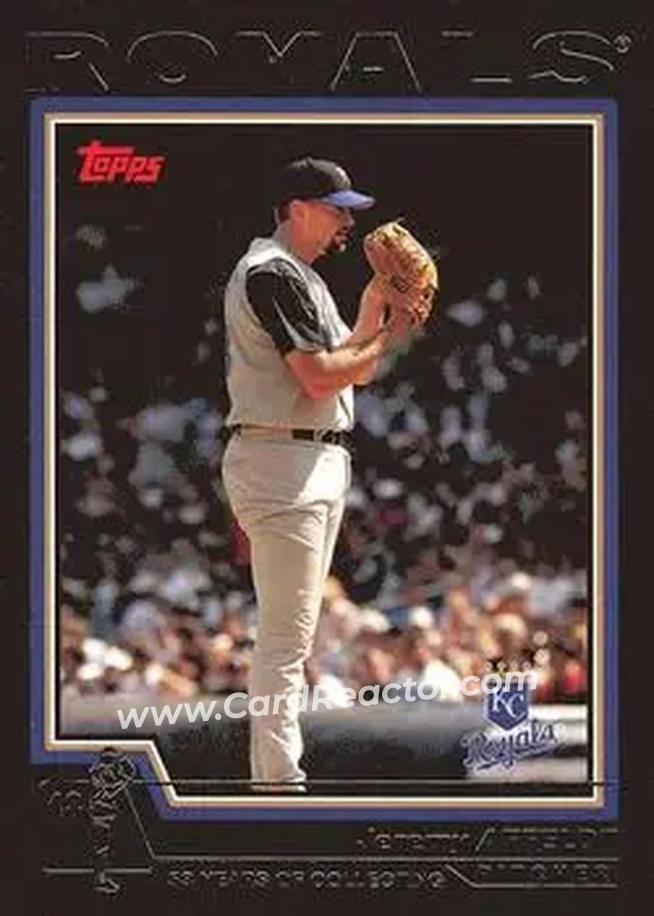 2004 Topps - Black #376 - Jeremy Affeldt - Kansas City Royals - Front