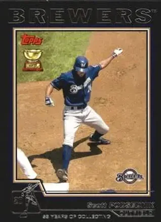 2004 Topps - Black #378 - Scott Podsednik - Milwaukee Brewers